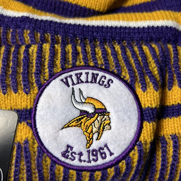 Minnesota Vikings Winter Beanie Cuffed - Picture 4 of 6